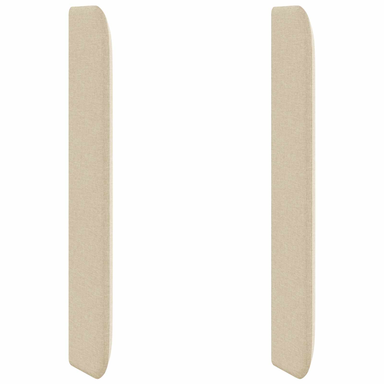 Oreja de cabecero Crema 80 x 16 x 4 cm tela