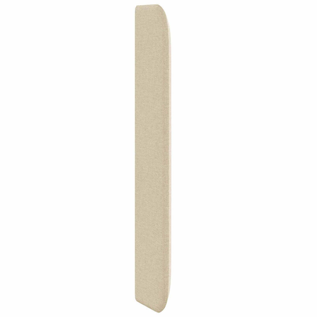 Oreja de cabecero Crema 80 x 16 x 4 cm tela
