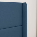 Oreja de cabecero Azul 80 x 16 x 4 cm tela