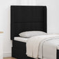 Orelha de cabeceira Preta 80 x 16 x 4 cm PVC