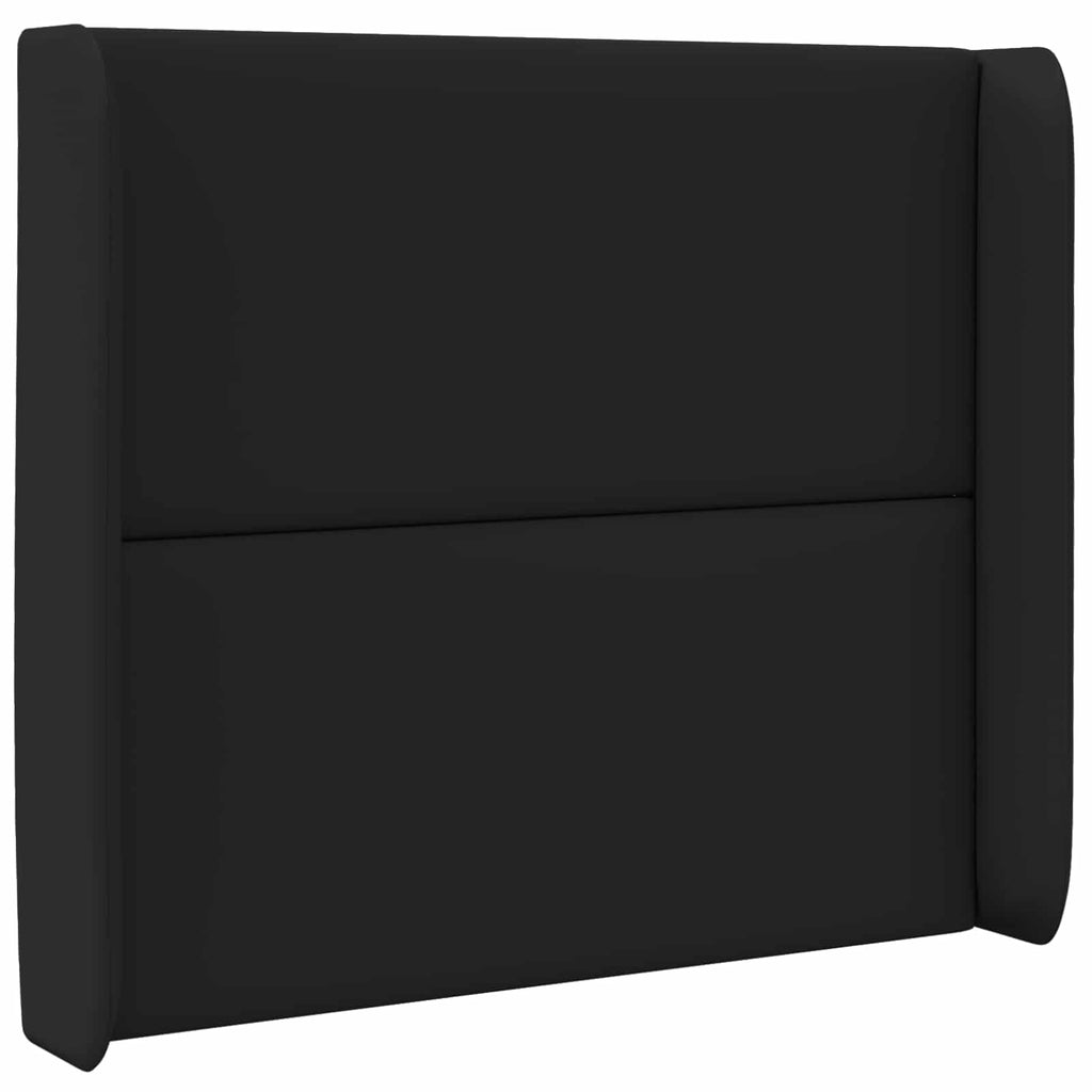 Oreja de cabecero Negro 80 x 16 x 4 cm PVC
