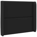 Oreja de cabecero Negro 80 x 16 x 4 cm PVC