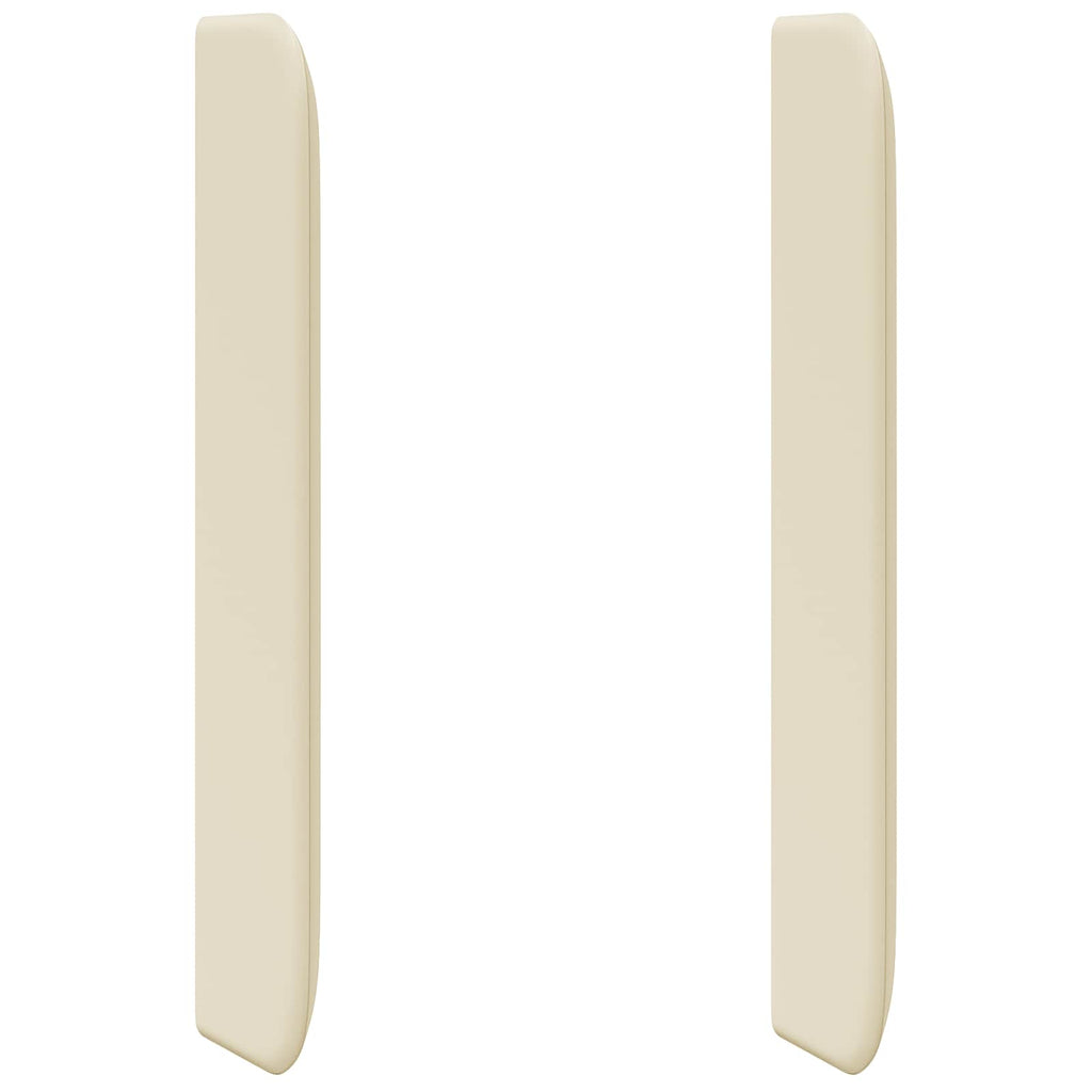 Oreja de cabecero Crema 80 x 16 x 4 cm PVC
