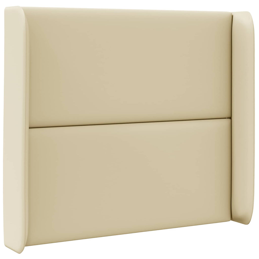 Oreja de cabecero Crema 80 x 16 x 4 cm PVC