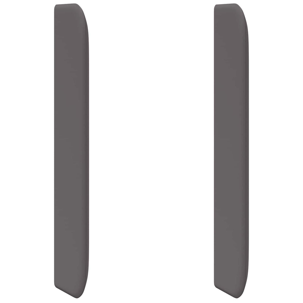 Oreja de cabecero Gris 80 x 16 x 4 cm PVC