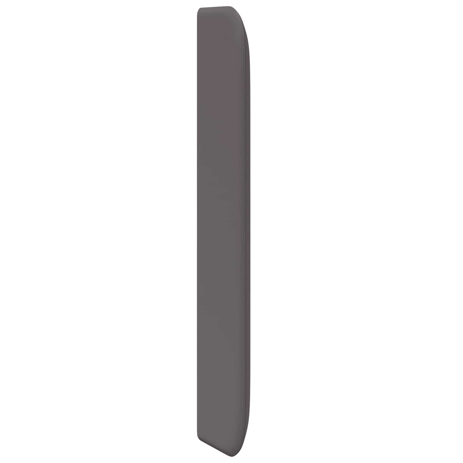 Oreja de cabecero Gris 80 x 16 x 4 cm PVC