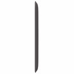 Oreja de cabecero Gris 80 x 16 x 4 cm PVC