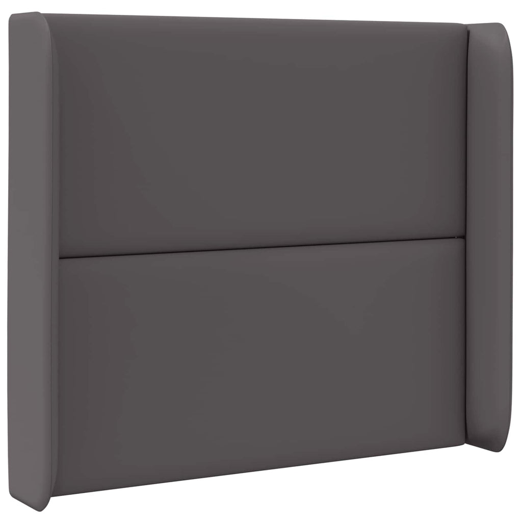 Oreja de cabecero Gris 80 x 16 x 4 cm PVC
