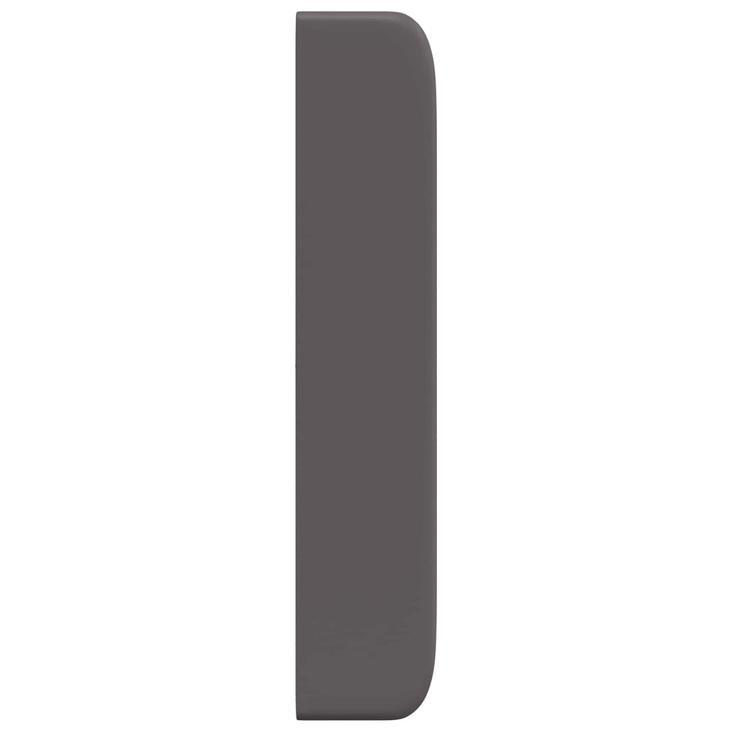 Oreja de cabecero Gris 80 x 16 x 4 cm PVC