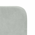 Oreja de cabecero Gris claro 80 x 16 x 4 cm Terciopelo
