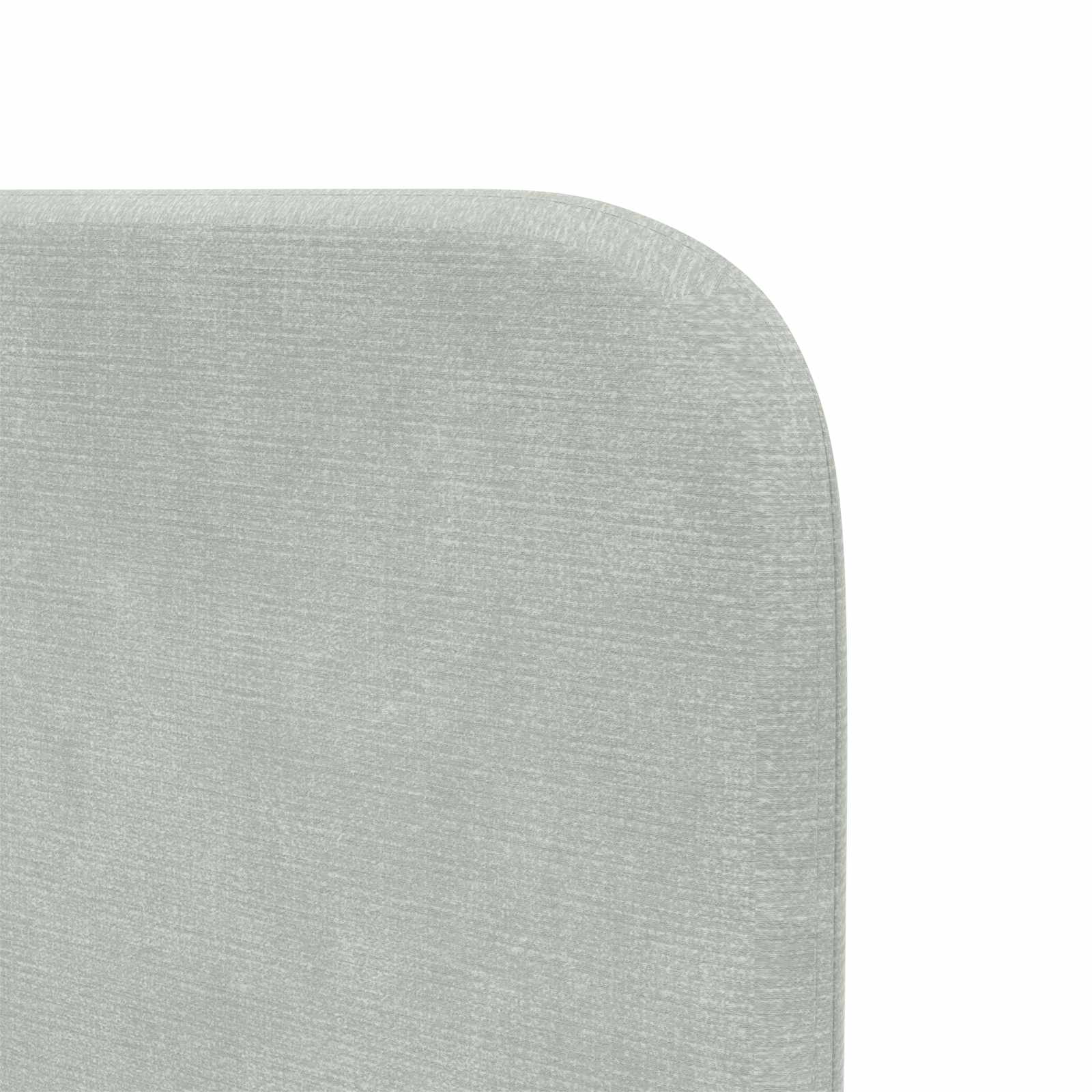 Oreja de cabecero Gris claro 80 x 16 x 4 cm Terciopelo
