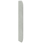 Oreja de cabecero Gris claro 80 x 16 x 4 cm Terciopelo