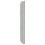 Oreja de cabecero Gris claro 80 x 16 x 4 cm Terciopelo