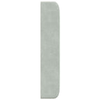 Oreja de cabecero Gris claro 80 x 16 x 4 cm Terciopelo