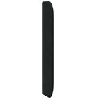 Oreja de cabecero Negro 80 x 16 x 4 cm Terciopelo