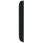Oreja de cabecero Negro 80 x 16 x 4 cm Terciopelo