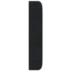 Oreja de cabecero Negro 80 x 16 x 4 cm Terciopelo