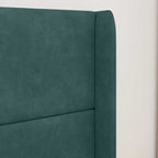 Oreja de cabecero Verde 80 x 16 x 4 cm Terciopelo
