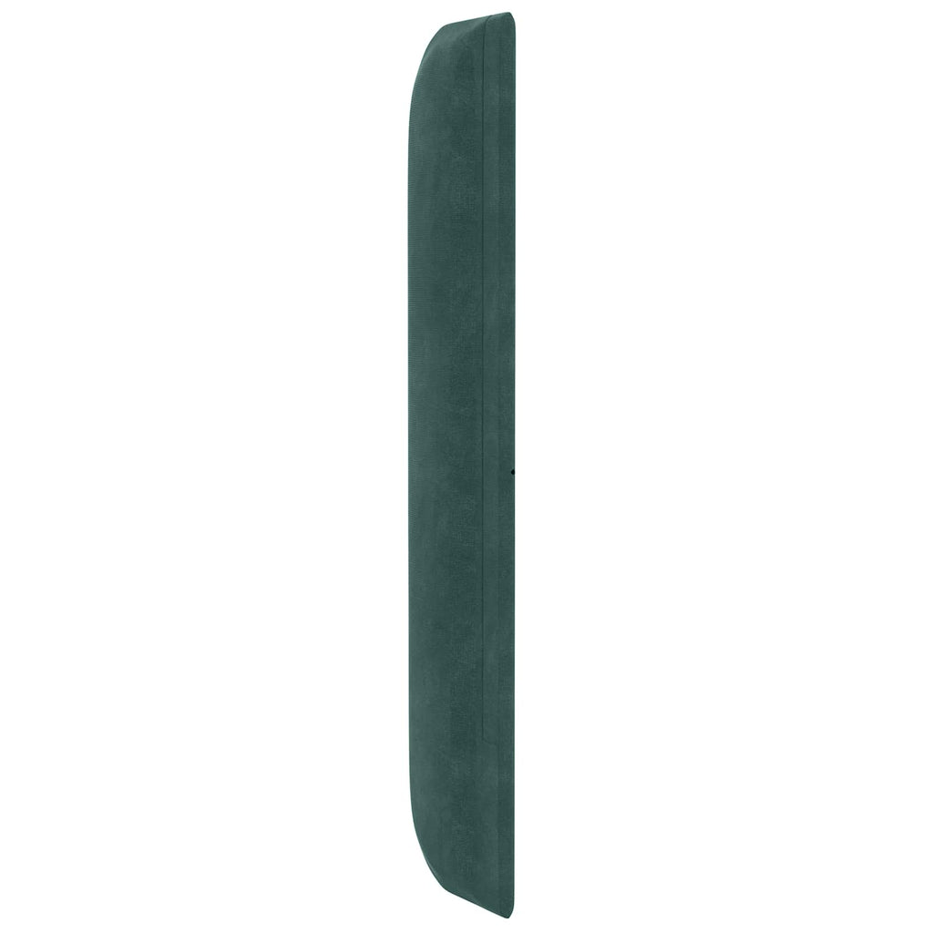 Oreja de cabecero Verde 80 x 16 x 4 cm Terciopelo