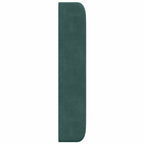 Oreja de cabecero Verde 80 x 16 x 4 cm Terciopelo