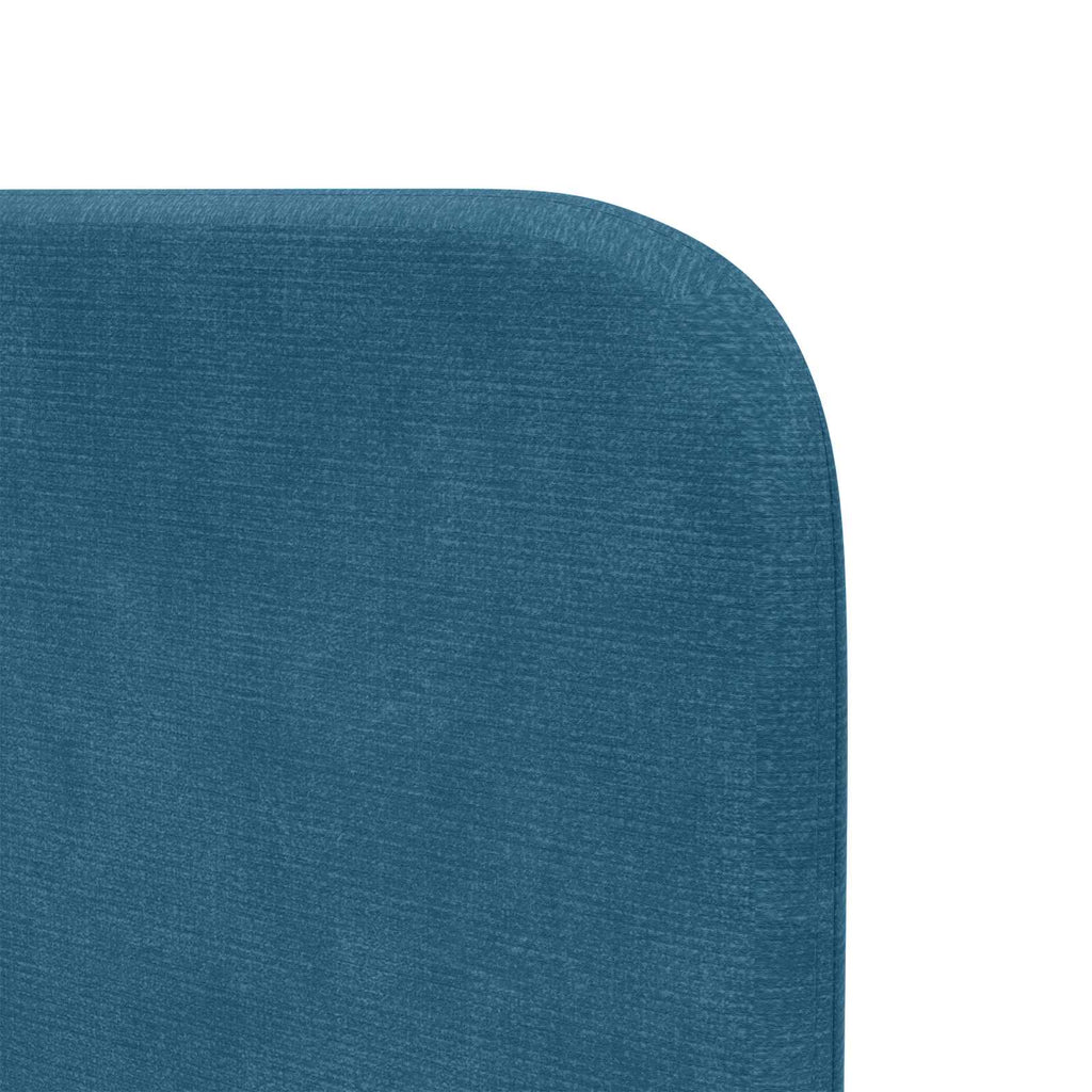 Oreja de cabecero Azul 80 x 16 x 4 cm Terciopelo