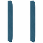 Oreja de cabecero Azul 80 x 16 x 4 cm Terciopelo
