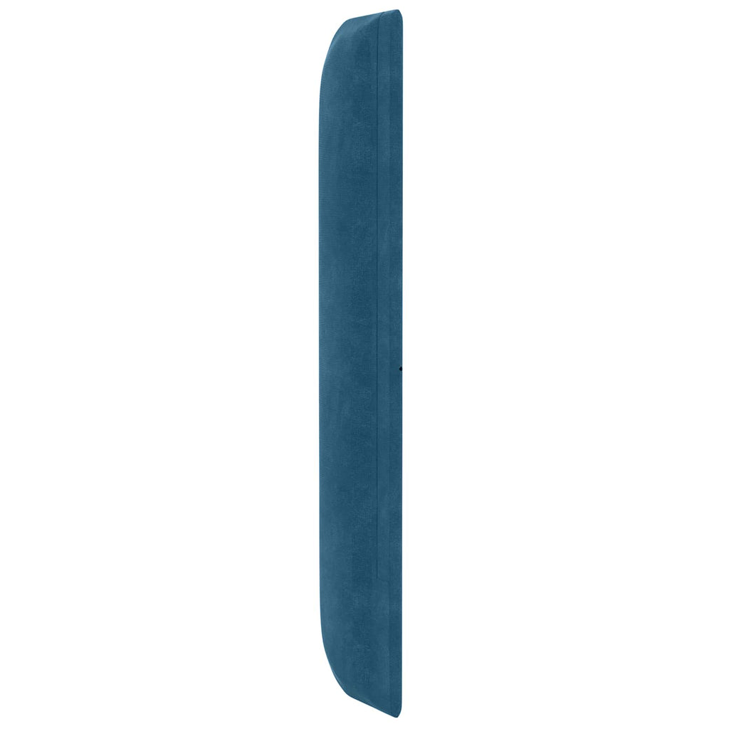 Oreja de cabecero Azul 80 x 16 x 4 cm Terciopelo