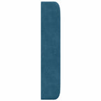 Oreja de cabecero Azul 80 x 16 x 4 cm Terciopelo