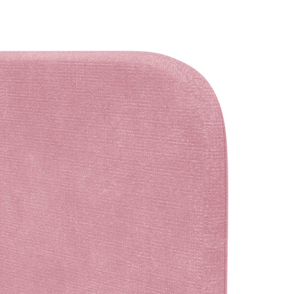 Oreja de cabecero Rosa 80 x 16 x 4 cm Terciopelo