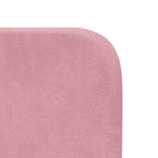 Oreja de cabecero Rosa 80 x 16 x 4 cm Terciopelo