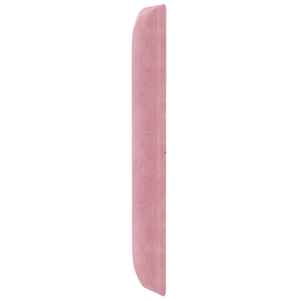Oreja de cabecero Rosa 80 x 16 x 4 cm Terciopelo