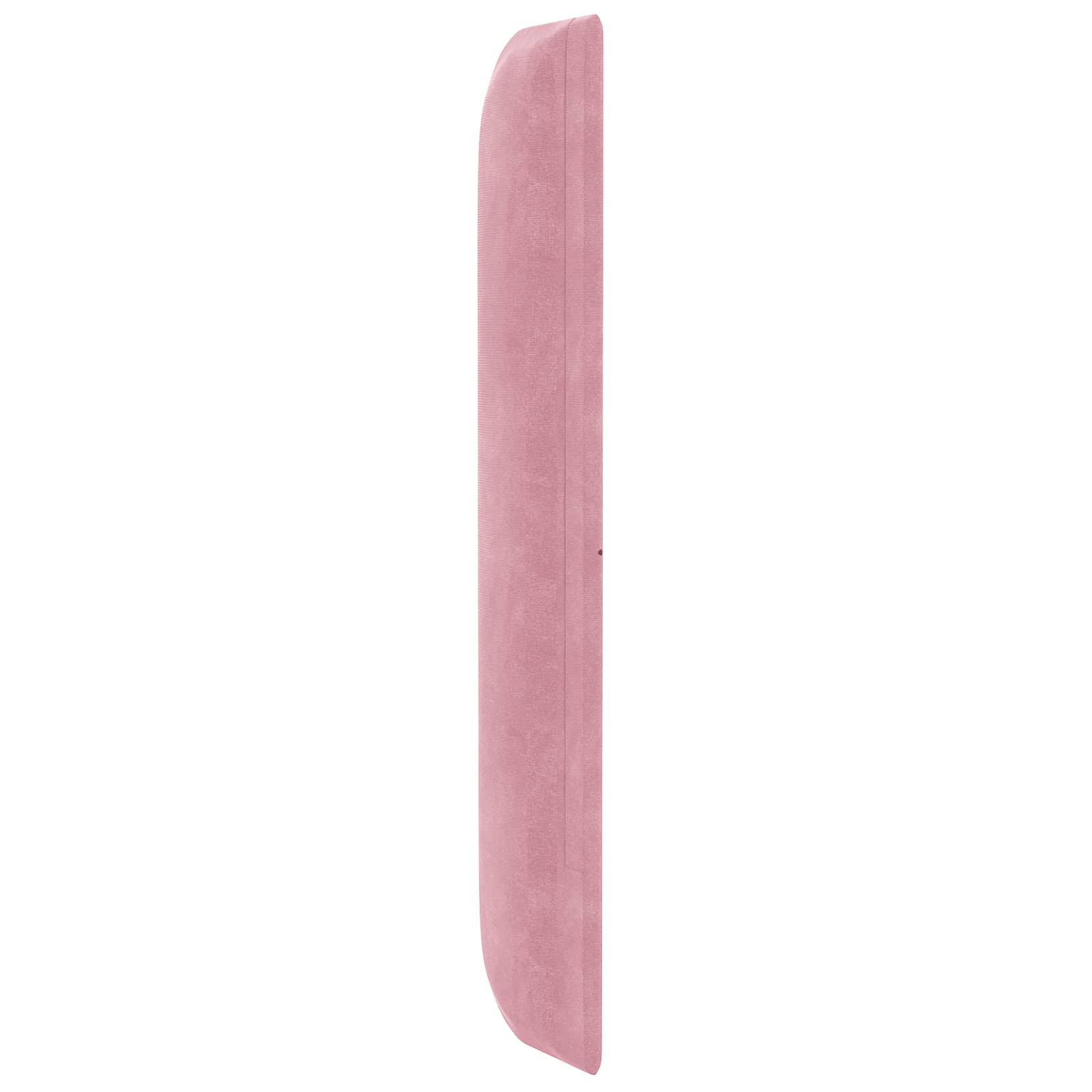 Oreja de cabecero Rosa 80 x 16 x 4 cm Terciopelo