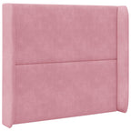Oreja de cabecero Rosa 80 x 16 x 4 cm Terciopelo