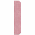Oreja de cabecero Rosa 80 x 16 x 4 cm Terciopelo