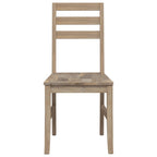 Sillas de comedor 8 unidades madera maciza de acacia