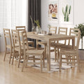 Sillas de comedor 8 unidades madera maciza de acacia