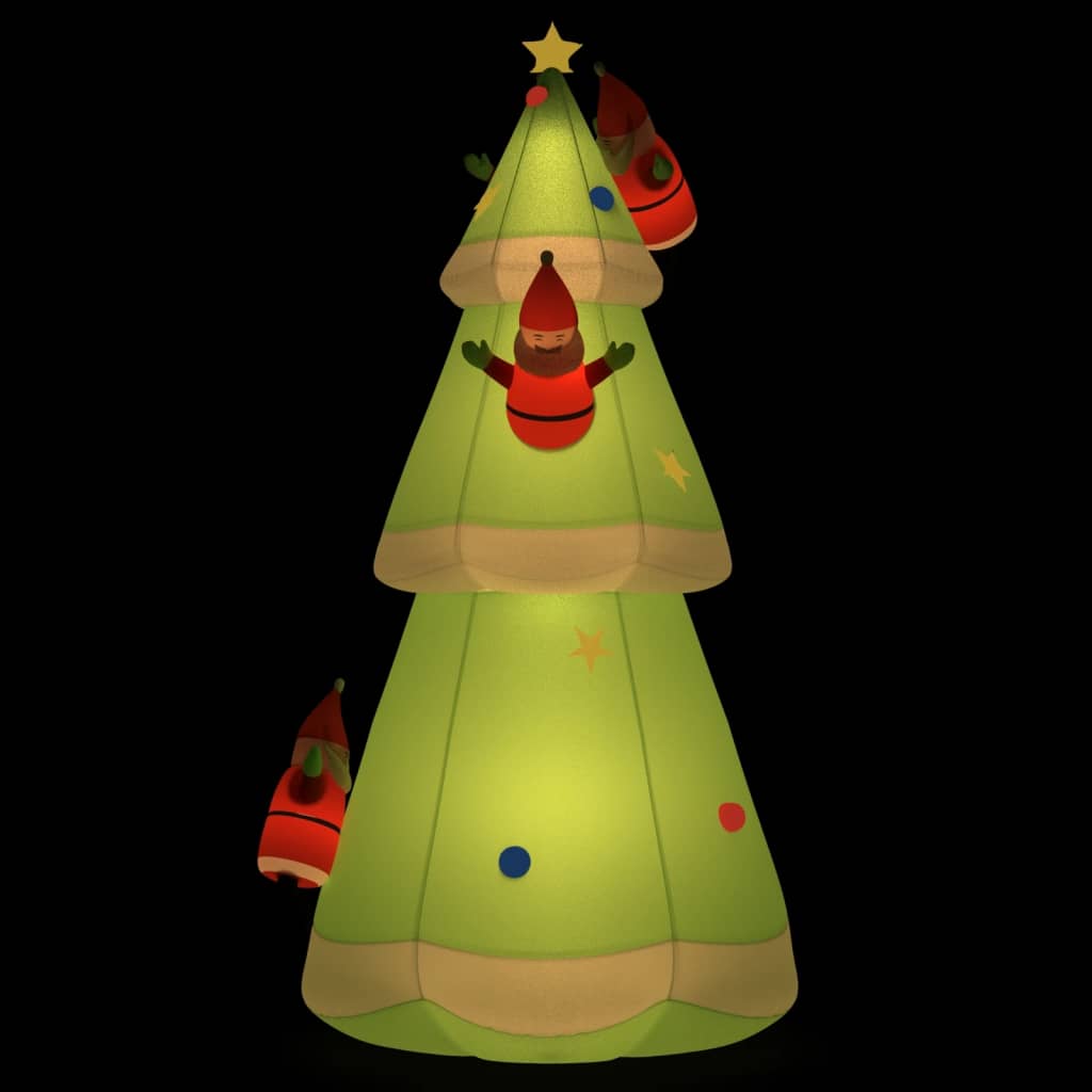 Árbol de Navidad hinchable con LED 500 cm