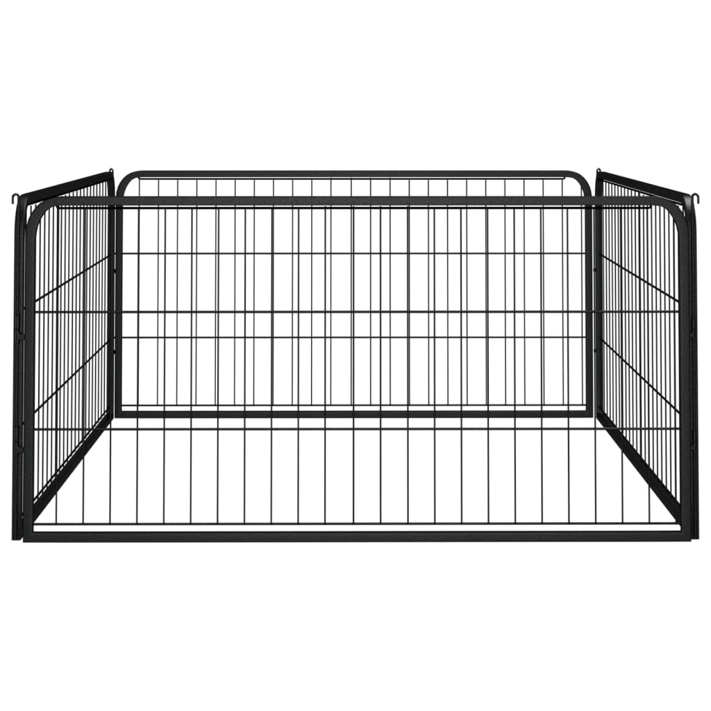 Corral para perros 4 paneles acero con recubrimiento en polvo