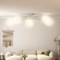 Ceiling light with wire shades 5 G9 LED bulbs