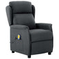 Cadeira de Massagens com Almofada Creme 93.5 x 67.5 x 101.5 cm tecido