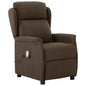 Cadeira de Massagens com Almofada Creme 93.5 x 67.5 x 101.5 cm tecido