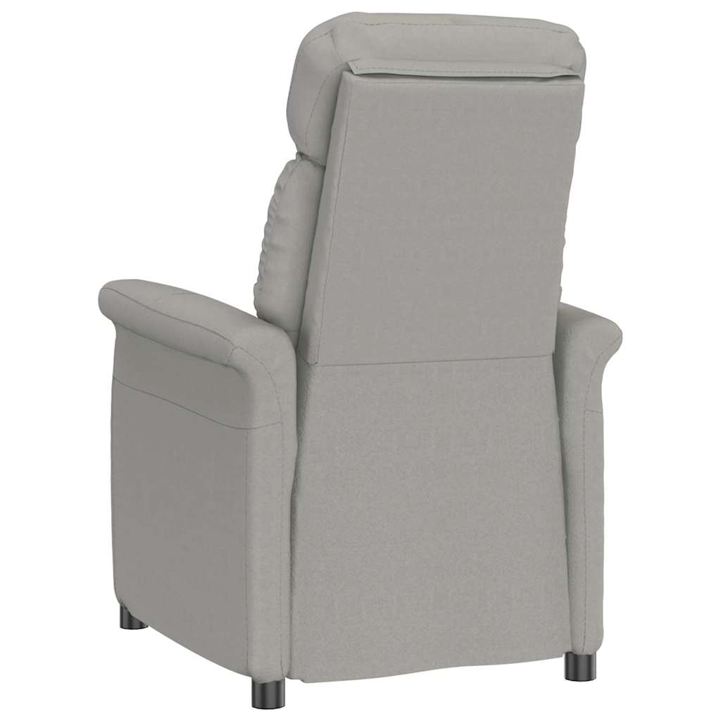 sillón Gris Claro Microfibra