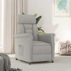sillón Gris Claro Microfibra