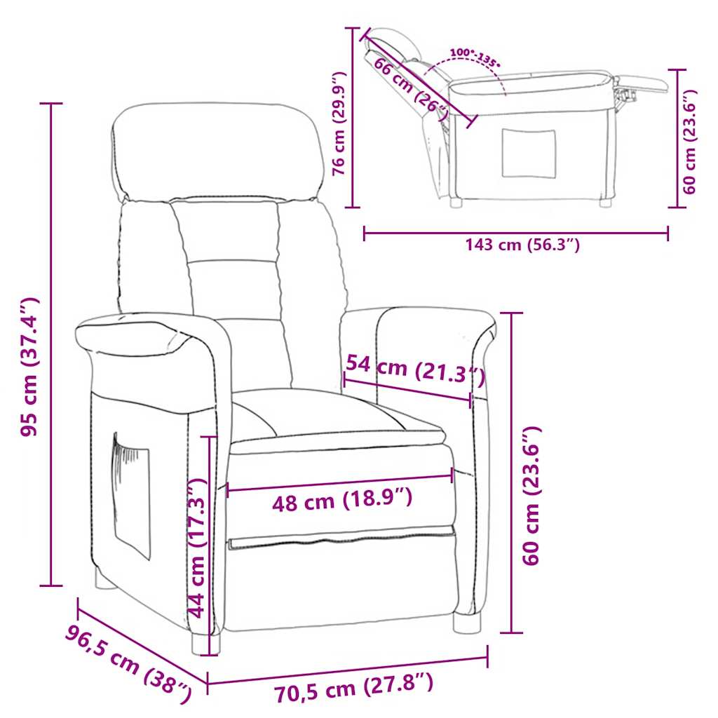 sillón Gris Claro Microfibra