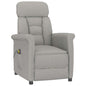Cadeira de Massagens com Almofada Creme 93.5 x 67.5 x 101.5 cm tecido