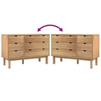Cajonera OTTA madera maciza de pino 111x43x73,5 cm