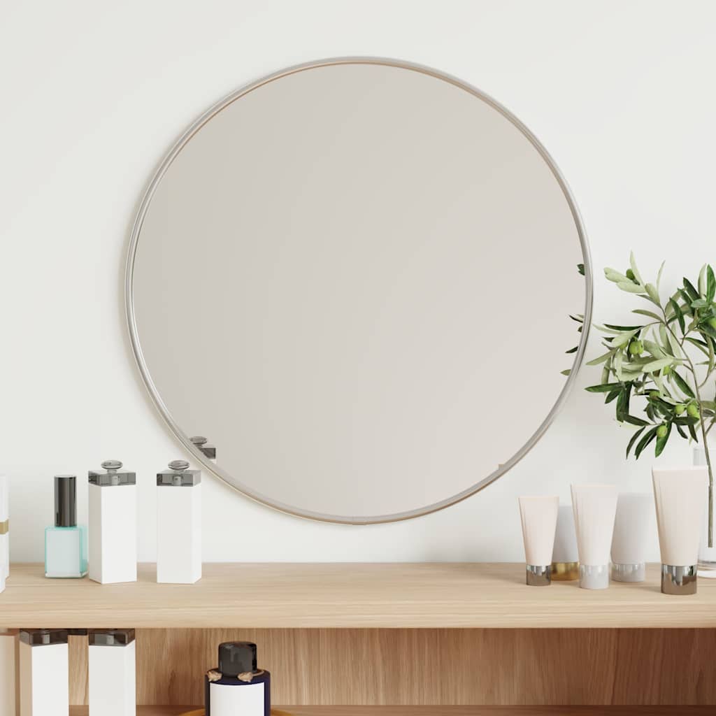 Espejo de pared arco de hierro negro 100x110 cm