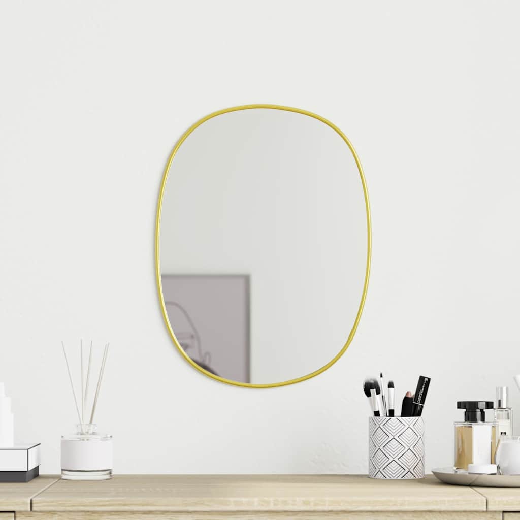 Espejo de pared arco de hierro negro 100x110 cm