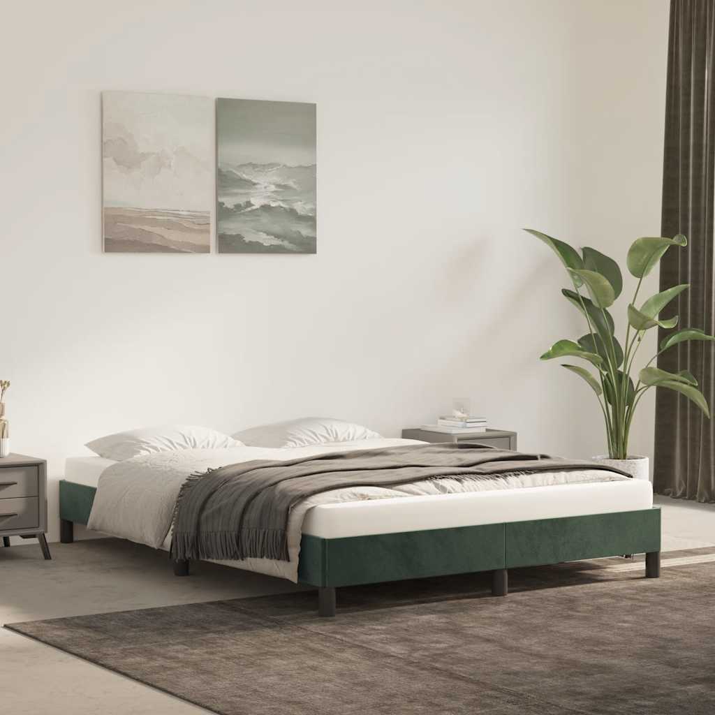 Cama sin colchón blanca 180x200 cm madera de ingeniería