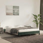 White bed frame without mattress 180x200 cm engineered wood